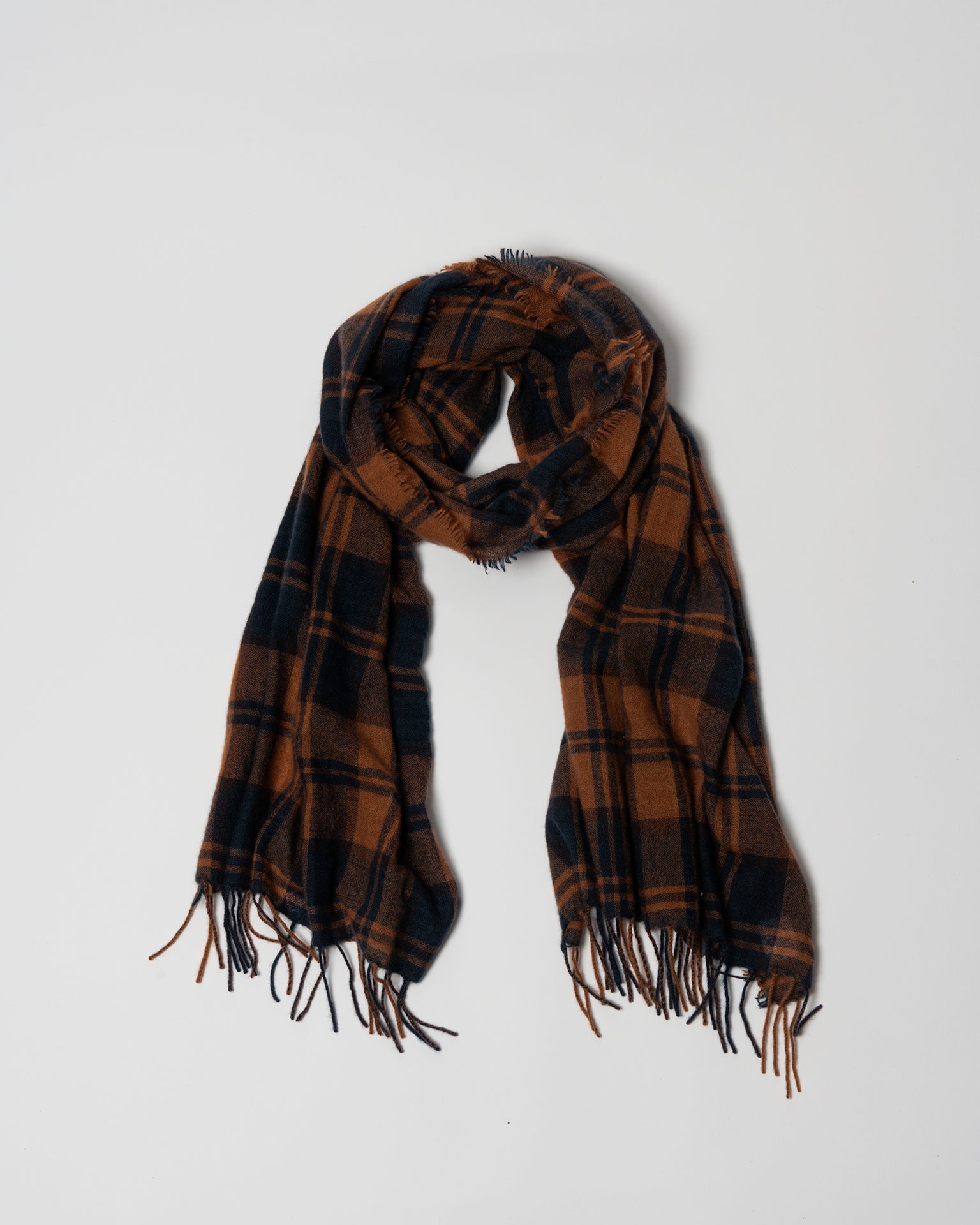 Cashmere Plaid Scarf