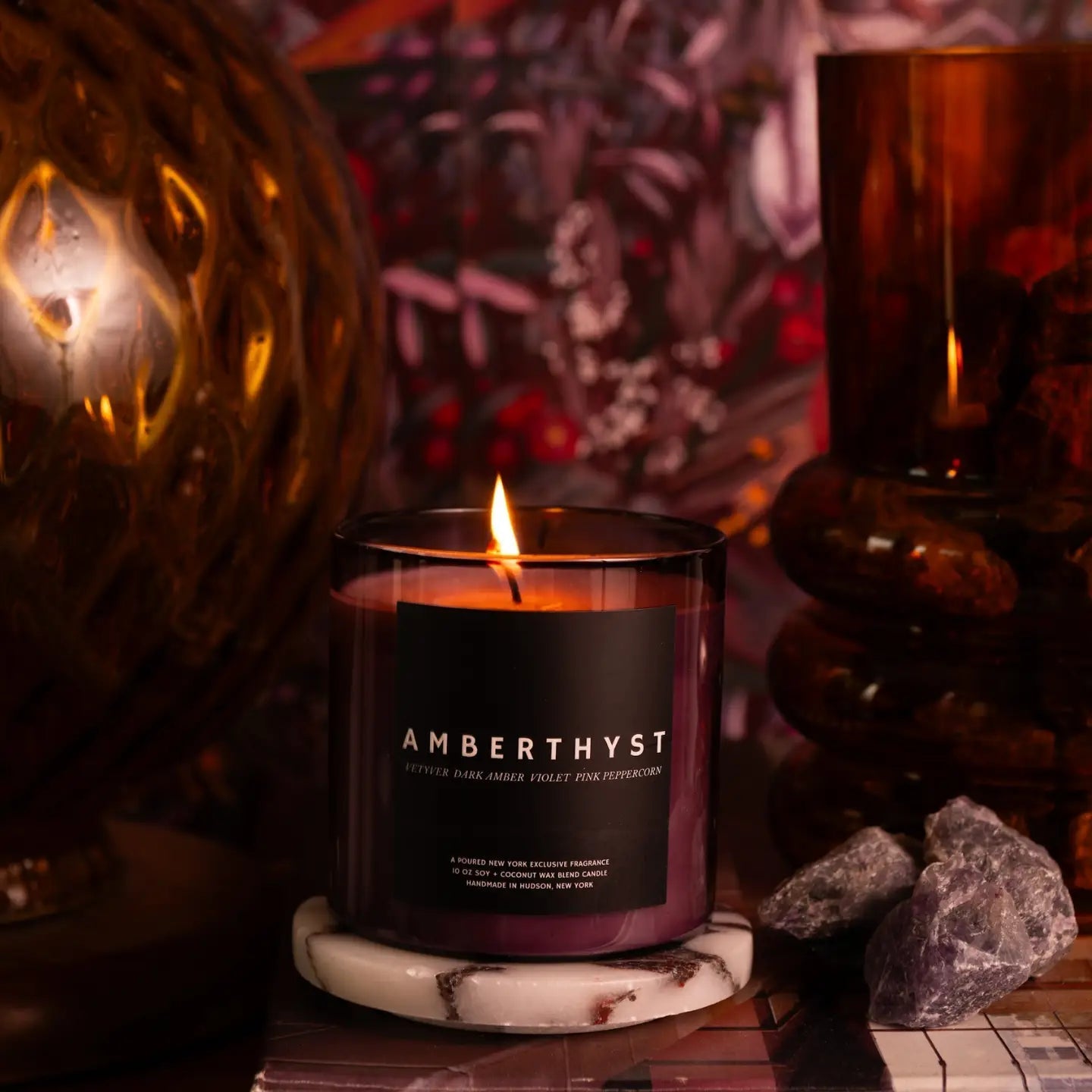 AMBERTHYST | Poured Candle Bar - Poured Candle Bar