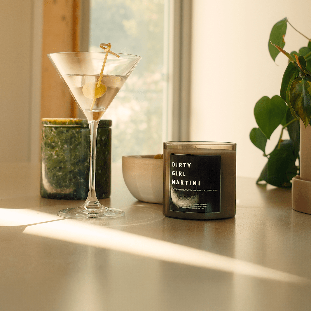 DIRTY GIRL MARTINI - Poured Candle Bar