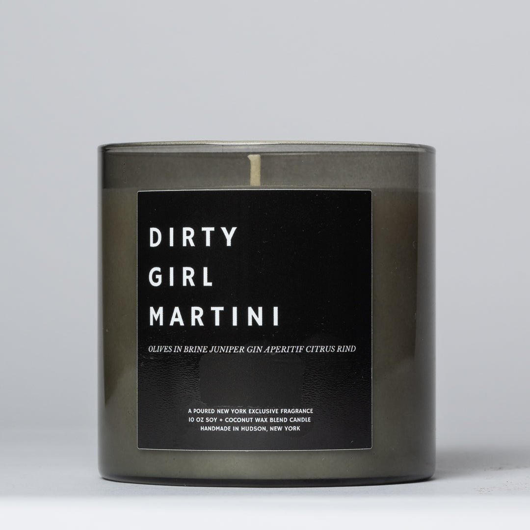 DIRTY GIRL MARTINI - Poured Candle Bar
