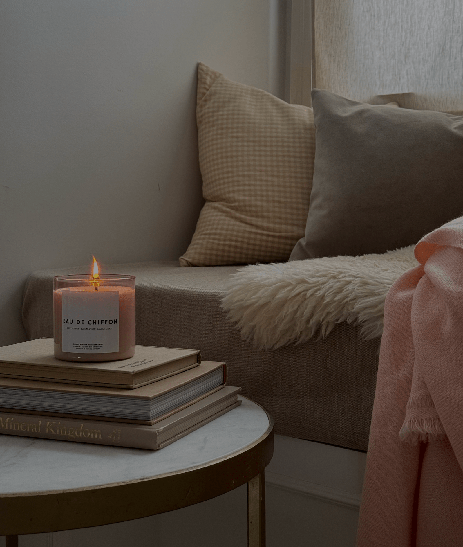 EAU DE CHIFFON - Poured Candle Bar