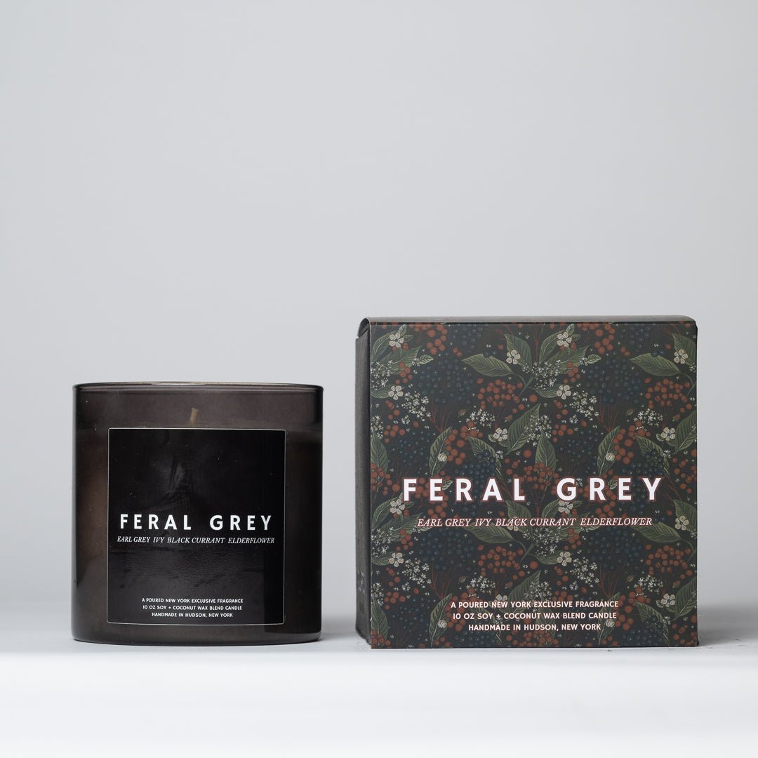 FERAL GREY - Poured Candle Bar
