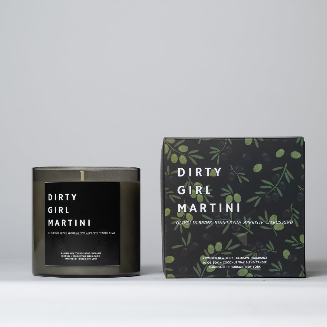 DIRTY GIRL MARTINI - Poured Candle Bar