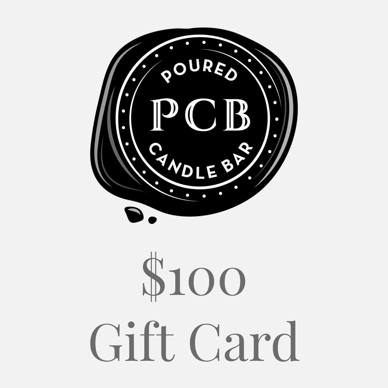 PCB Gift Cards - Poured Candle Bar